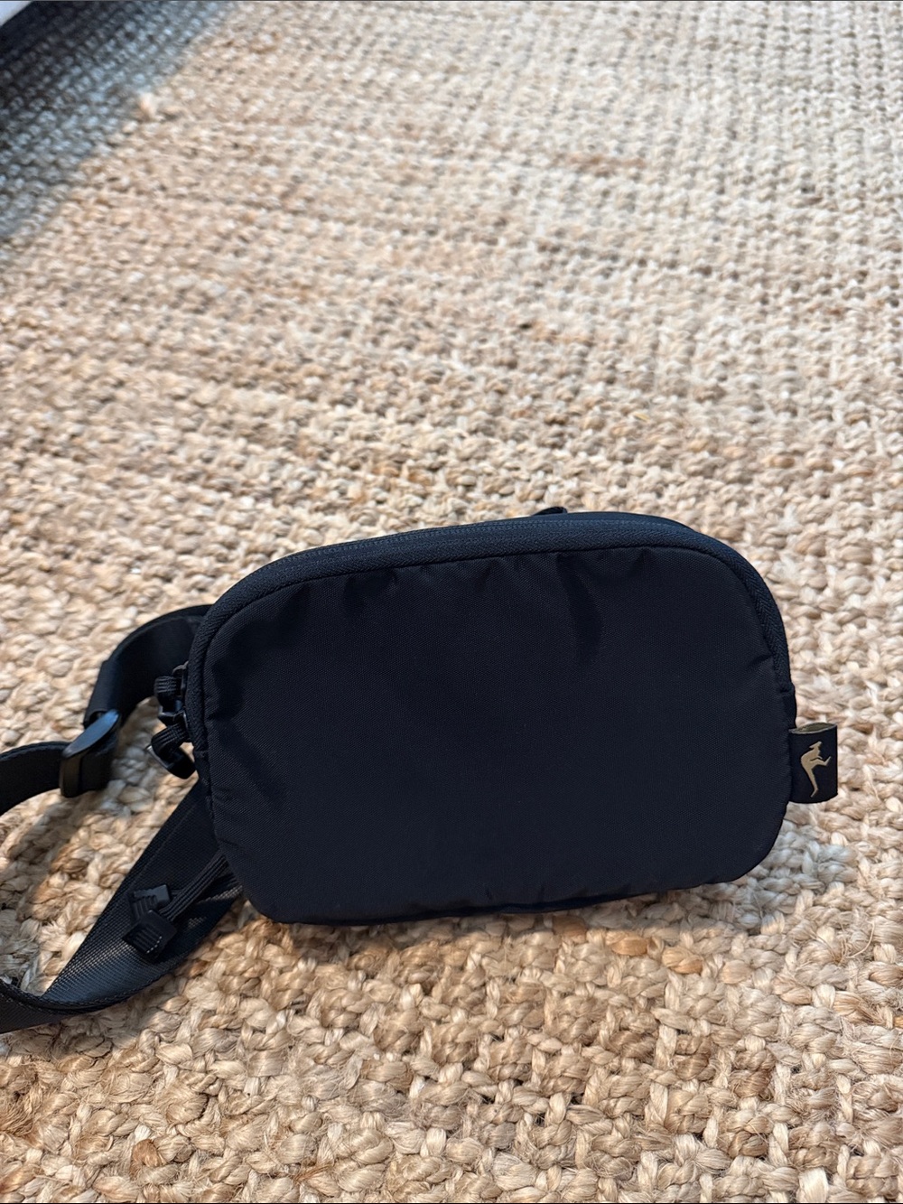 Women’s Conceal Carry Black Crossbody Sling Bag - Minimal Design